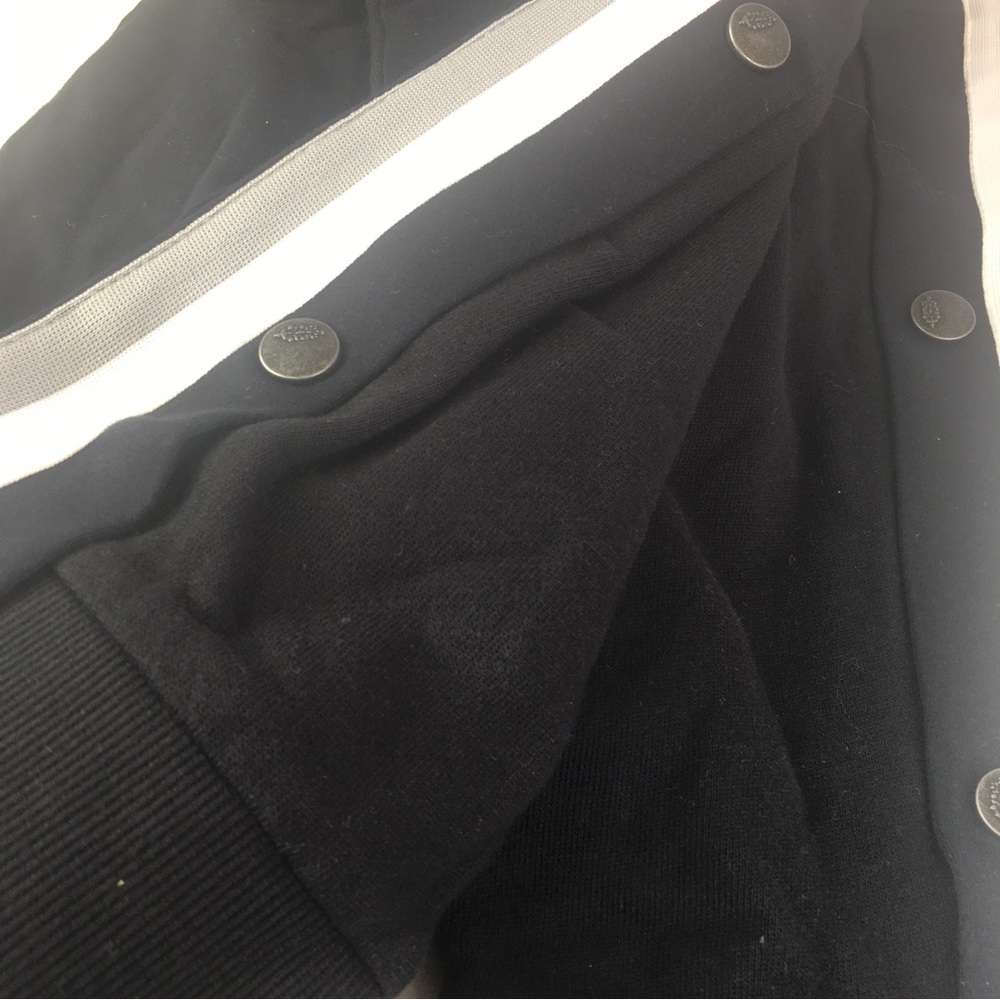Free People Movement Baby Got Track Pants Black Side Snaps - Picture 6 of 10